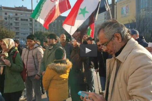 تجمع ضد آمریکایی در استرالیا
