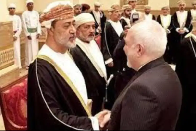 ظریف با سلطان هیثم بن طارق پادشاه جدید عمان دیدار کرد