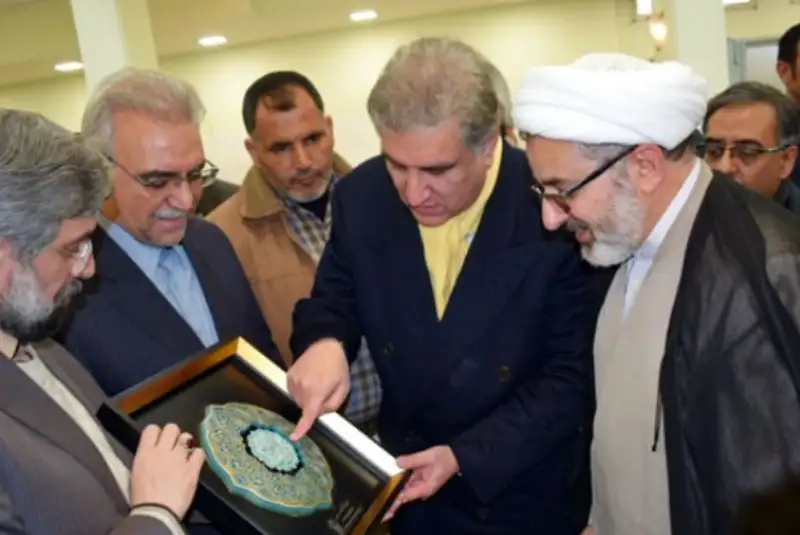 وزیر امور خارجه پاکستان وارد مشهد شد