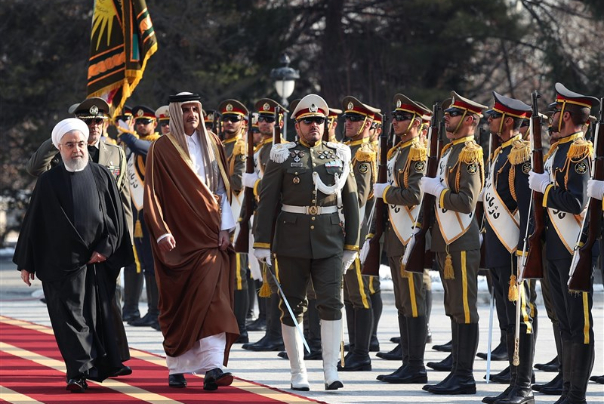 امير قطر سيلتقي بسماحة قائد الثورة الاسلامية