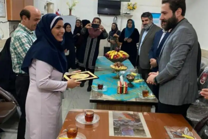 تقدیر دبیر شورای عالی امنیت ملی و مشاور رهبری از معلم آبادانی