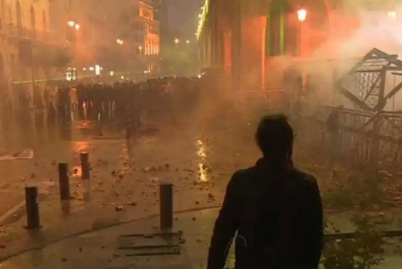 درگیری در پایتخت لبنان 75 مجروح بر جای گذاشت