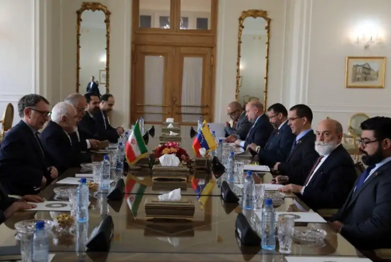 دیدار وزیران امور خارجه ایران و ونزوئلا در تهران