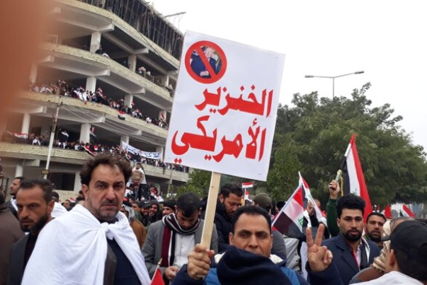 مليونية الشعب العراقي.. تجسيد لقوة الاسلام بوجه المحتل الامريكي