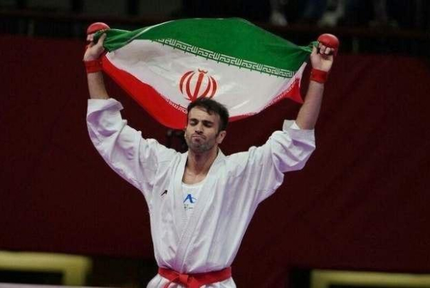 بهمن عسگری طلایی شد