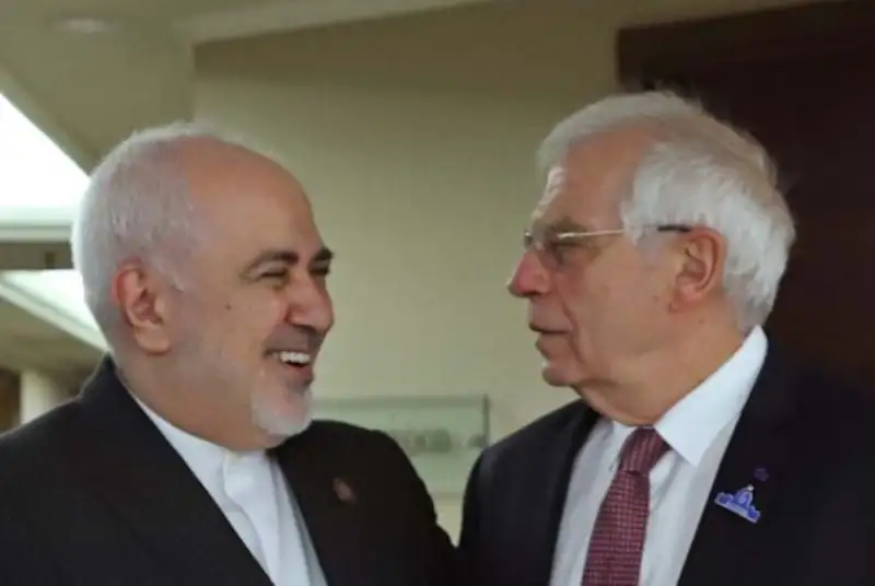 مسئول سیاست خارجی اتحادیه اروپا با ظریف دیدار کرد