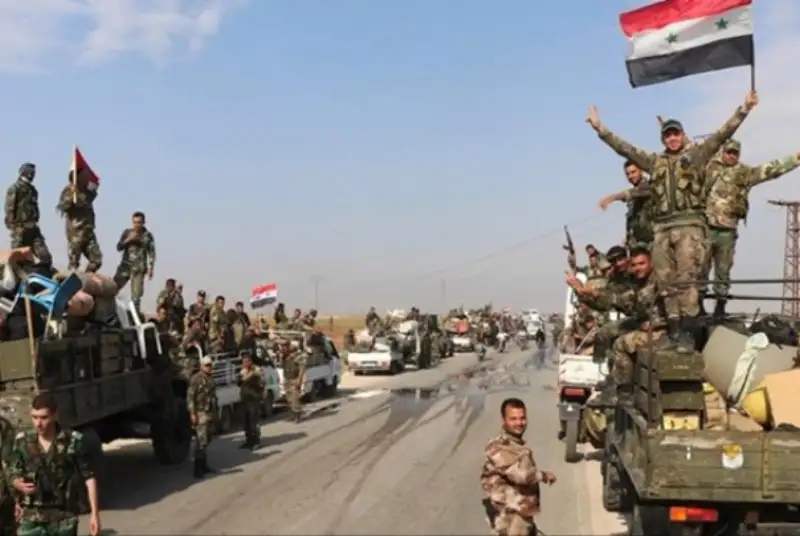 تسلط آتشباری ارتش سوریه بر جاده حلب-دمشق