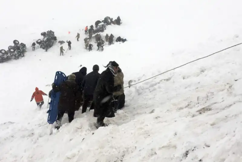 13 کشته بر اثر سقوط دو بهمن پیاپی در منطقه باغچه سرای ترکیه