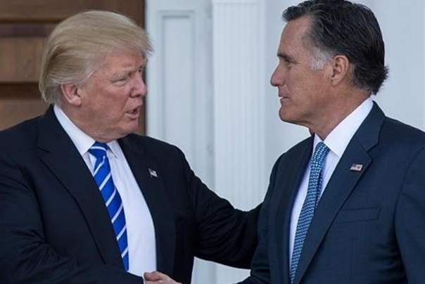 میت رامنی علیه ترامپ رأی می‌دهد