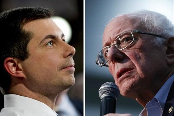 اعلام نتایج قطعی رقابت درون حزبی آیووا/بوتجج با یک دهم درصد بر سندرز پیروز شد