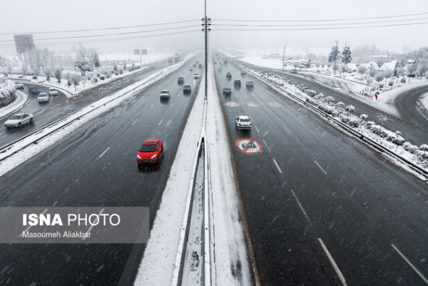 تداوم بارش برف و باران در برخی مناطق کشور/ آسمان تهران برفی می‌شود