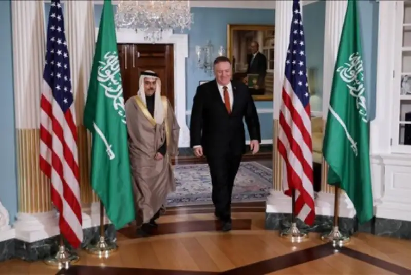 گفت‌وگوی وزرای خارجه آمریکا و عربستان درباره ایران