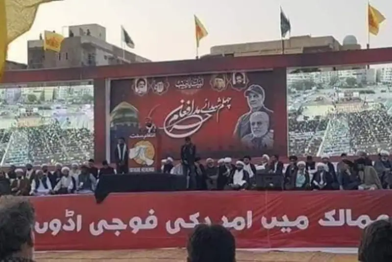 برگزاری مراسم چهلم سردار سلیمانی و ابو مهدی المهندس در پاکستان