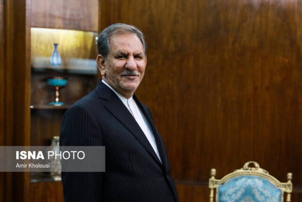 جهانگیری از ستاد انتخابات کشور بازدید کرد