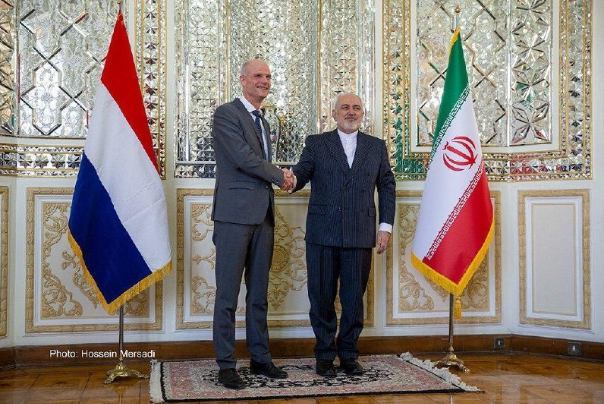 وزیر خارجه هلند با ظریف دیدار کرد