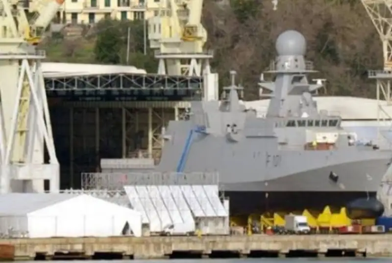 رونمایی از اولین ناو جنگی قطری ساخت ایتالیافارس