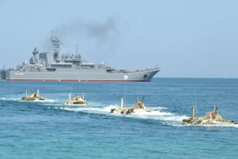 چهارمین کشتی جنگی روسیه راهی سوریه شد