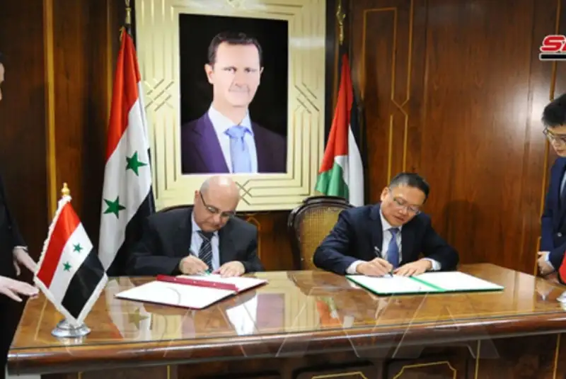 چین 14 میلیون دلار به سوریه کمک می‌کند