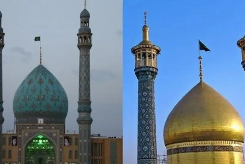 درب های حرم حضرت معصومه(سلام الله علیها) و مسجد مقدس جمکران به روی زائران بسته شد