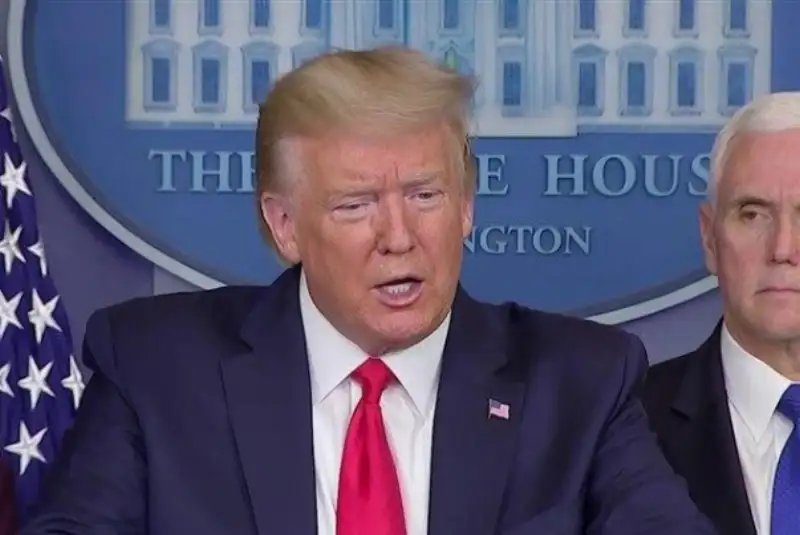 مخالفت  ترامپ با قرنطینه آمریکا