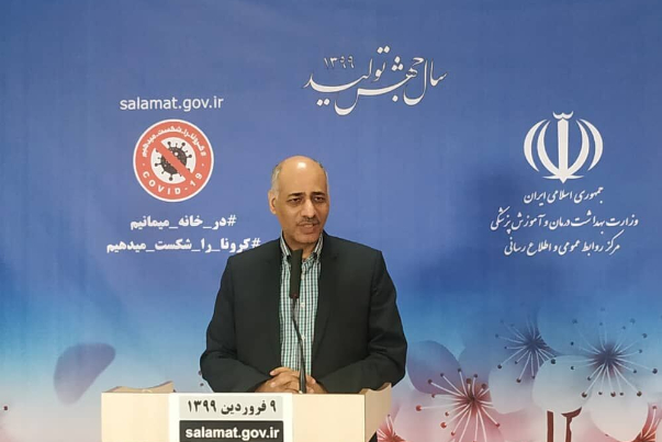 ویروس کرونا از اوایل بهمن در ایران چرخش داشته است