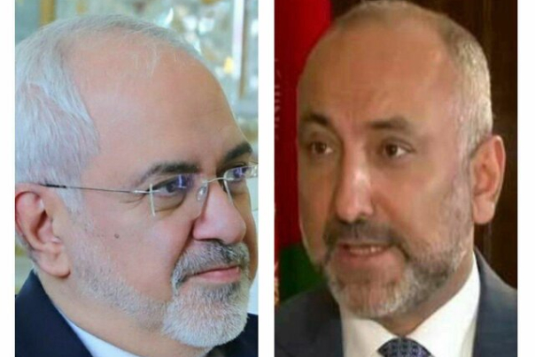 گفت‌وگوی تلفنی ظریف با وزیر خارجه افغانستان