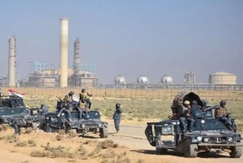 درگیری داعش با ارتش عراق در کرکوک