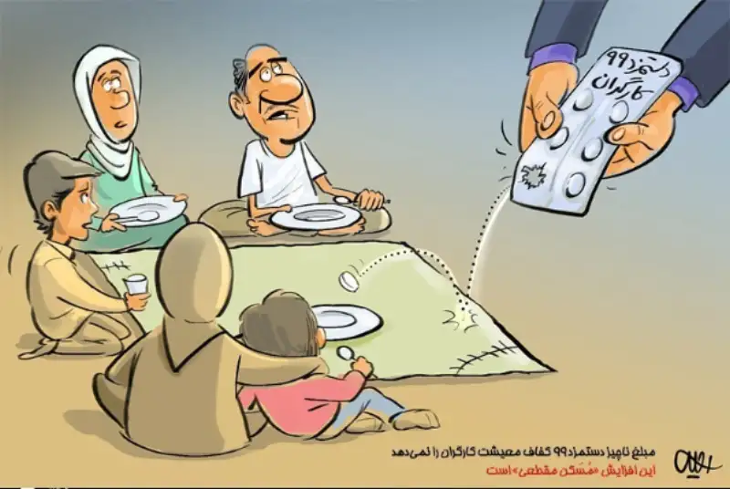 «مُسَکن مقطعی» برای سفره کارگران!