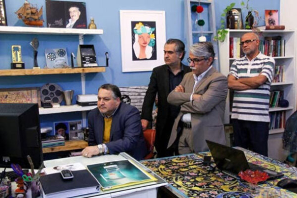 مدير مؤسسة الفارابي السينمائية يزور منظمة سينما الشباب في بوشهر