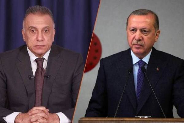 تماس تلفنی اردوغان با مصطفی الکاظمی