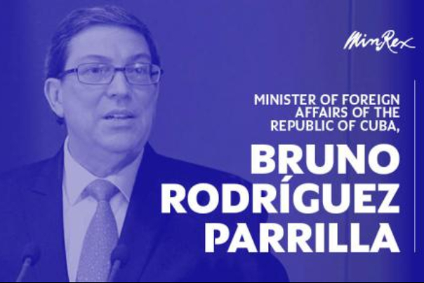 Cuban FM virtual press conference
