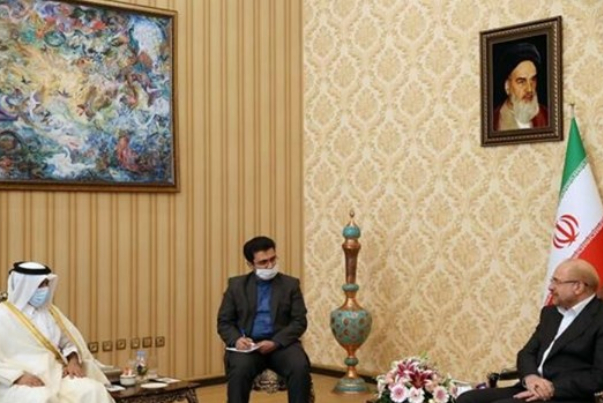 قاليباف للسفير القطري: حرب العقوبات السعودية ضد قطر قرار خاطئ