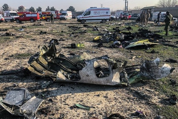 وفد ايراني يزور كييف غدا للبحث حول الطائرة الاوكرانية المنكوبة