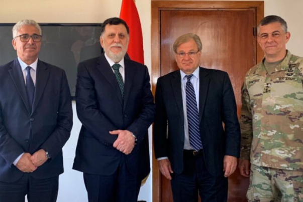 السفير الامريكي يعلن عن اتفاق مع الوفاق في ليبيا