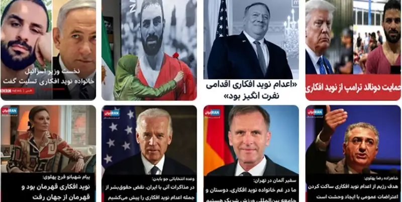 نقش شبکه‌های فارسی‌زبان در داغ نگه‌ داشتن پرونده «افکاری»ها