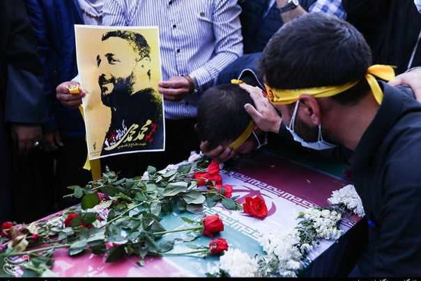 پیکر شهید امر به معروف، محمد محمدی تشییع شد