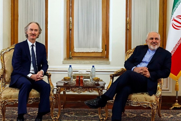 Iranian FM, UN Envoy for Syria Meet in Tehran