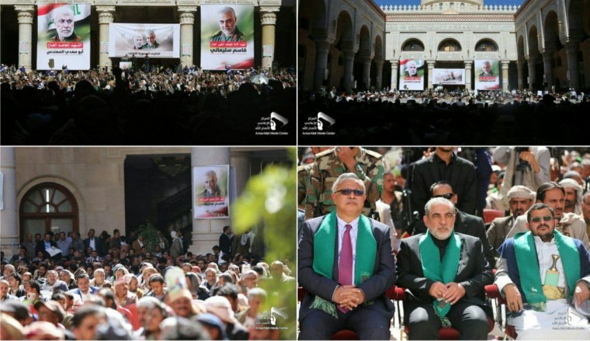 إحياء الذكرى الأولى للشهيد سليماني في المنطقة والعالم