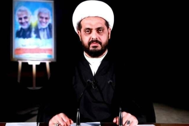 قیس الخزعلی: عراق به آتشی علیه اشغالگران تبدیل شده است