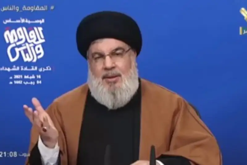 هشدار نصرالله به صهیونیست‌ها: اگر شهرهای ما را بزنید، شهرهای شما را می‌زنیم