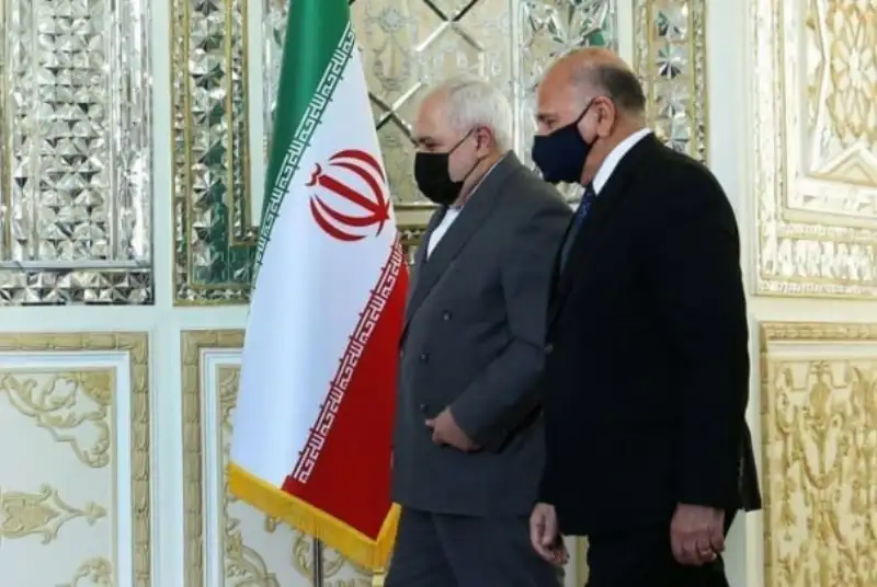 «فواد حسین» وزیر خارجه عراق وارد تهران شد