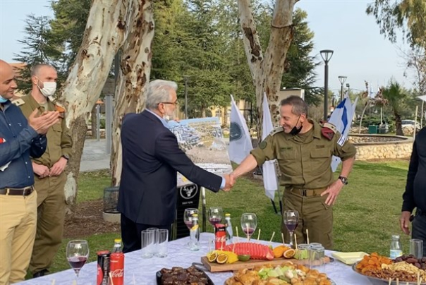 האלוף אמיר ברעם מבטיח: "נשמור על גבול הצפון שקט ורגוע"