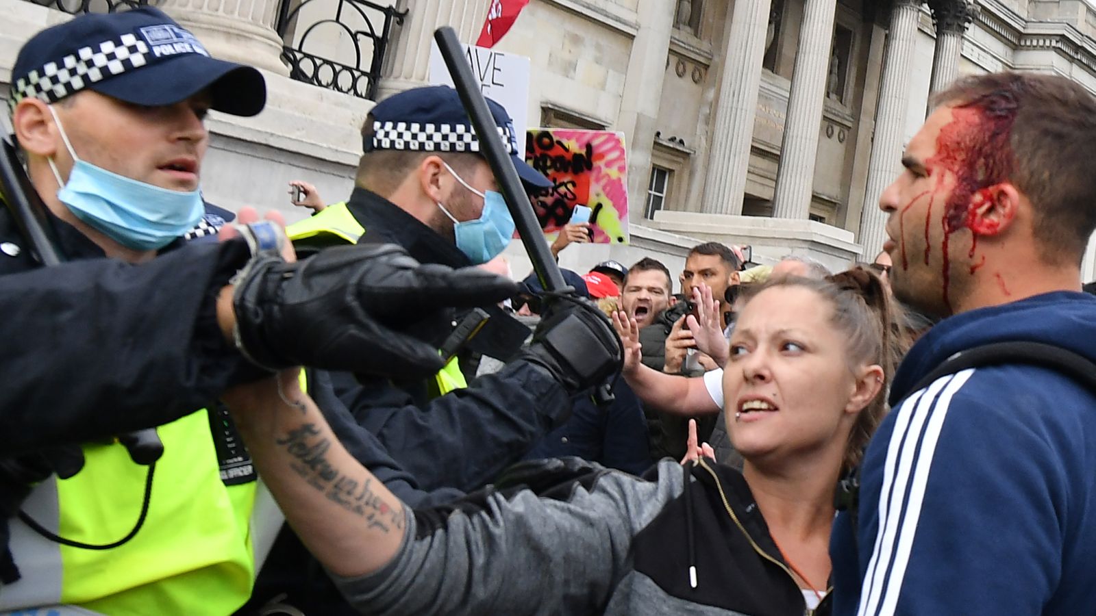 Suppression of the British people in the silence of the world community!