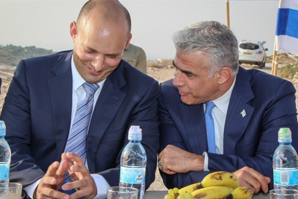 לפיד ובנט נפגשו לראשונה מאז הבחירות