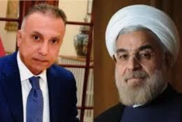 روحاني للكاظمي: الدور الامريكي في المنطقة هو دور تخريبي دائماً