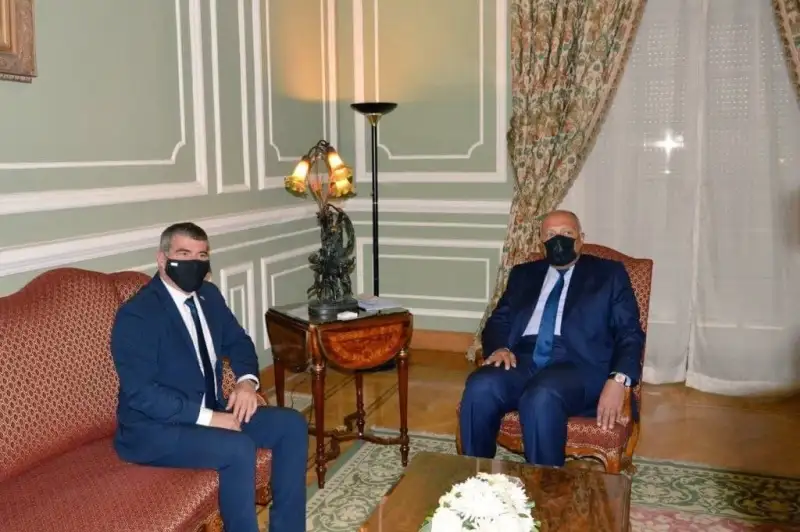 دیدار وزاری خارجه مصر و رژیم صهیونیستی در قاهره