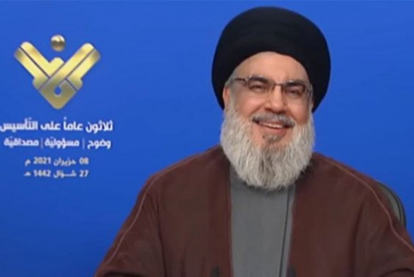 سیدحسن نصرالله: حل بحران سوخت در لبنان با خرید نفت از ایران امکان‌پذیر است