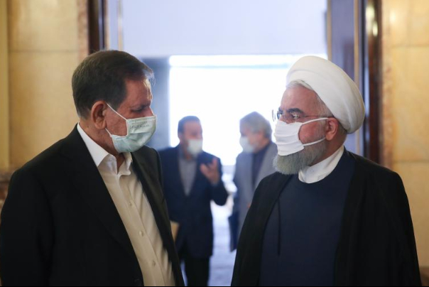 جهانگیری با رئیس‌جمهور منتخب دیدار کرد