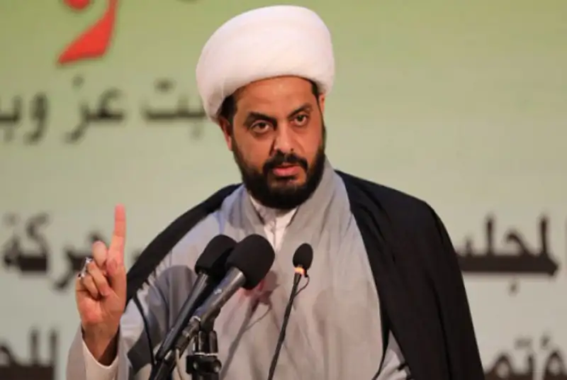 قیس الخزعلی: آمریکایی‌ها منتظر باشند، پاسخ ما خون در برابر خون است