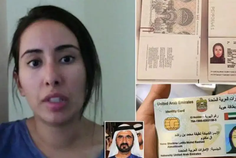اف.بی.آی دختر حاکم دبی را به پدرش لو داد است